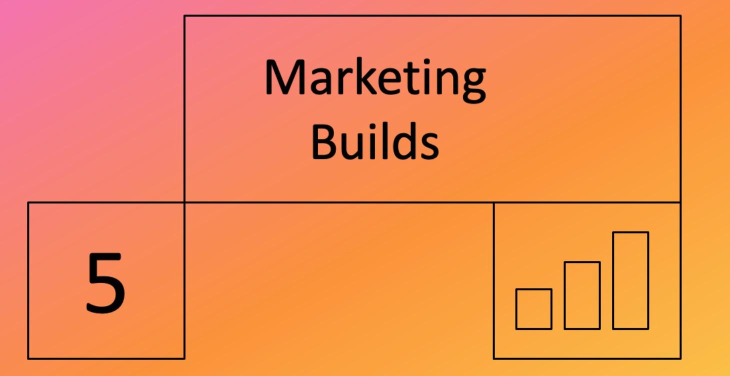 Marketing Builds