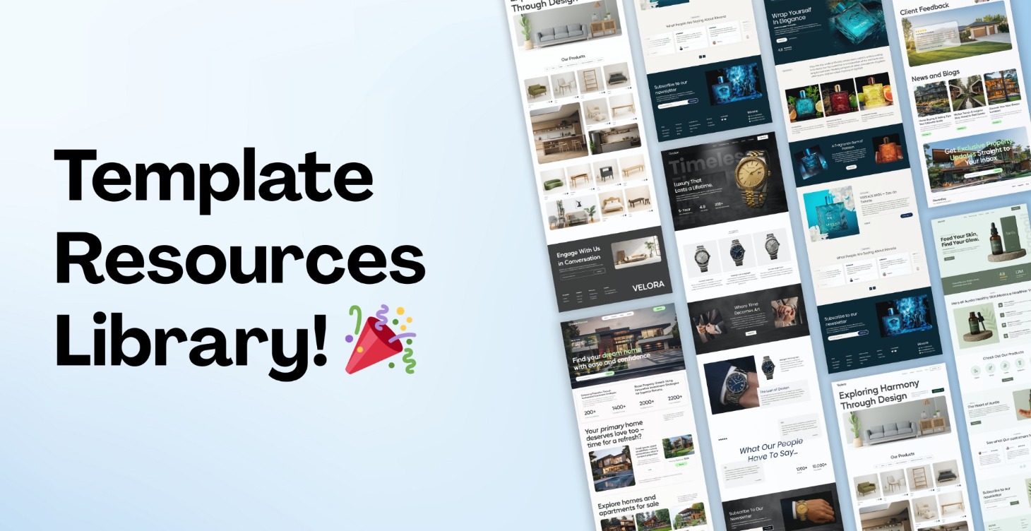 Template Resources Library! 🎉