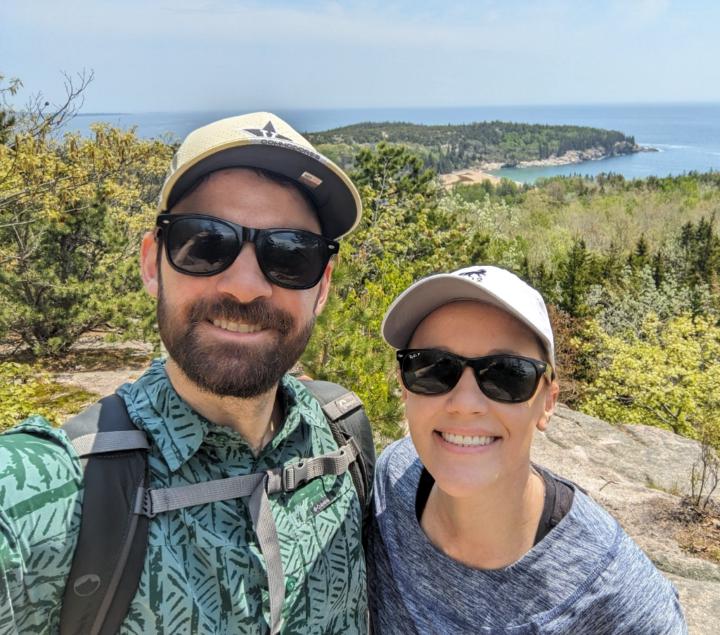 Allyson Cochran and Andrew Fuchs