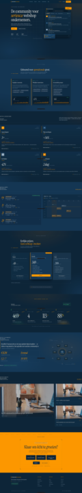vibe-coding nieuwe homepage