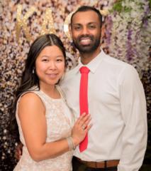 Christina and Rijoy Augustine