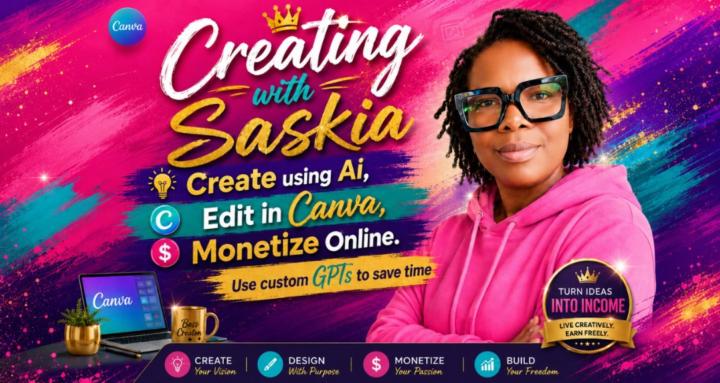 Use Canva & Ai Monetize Ai Art