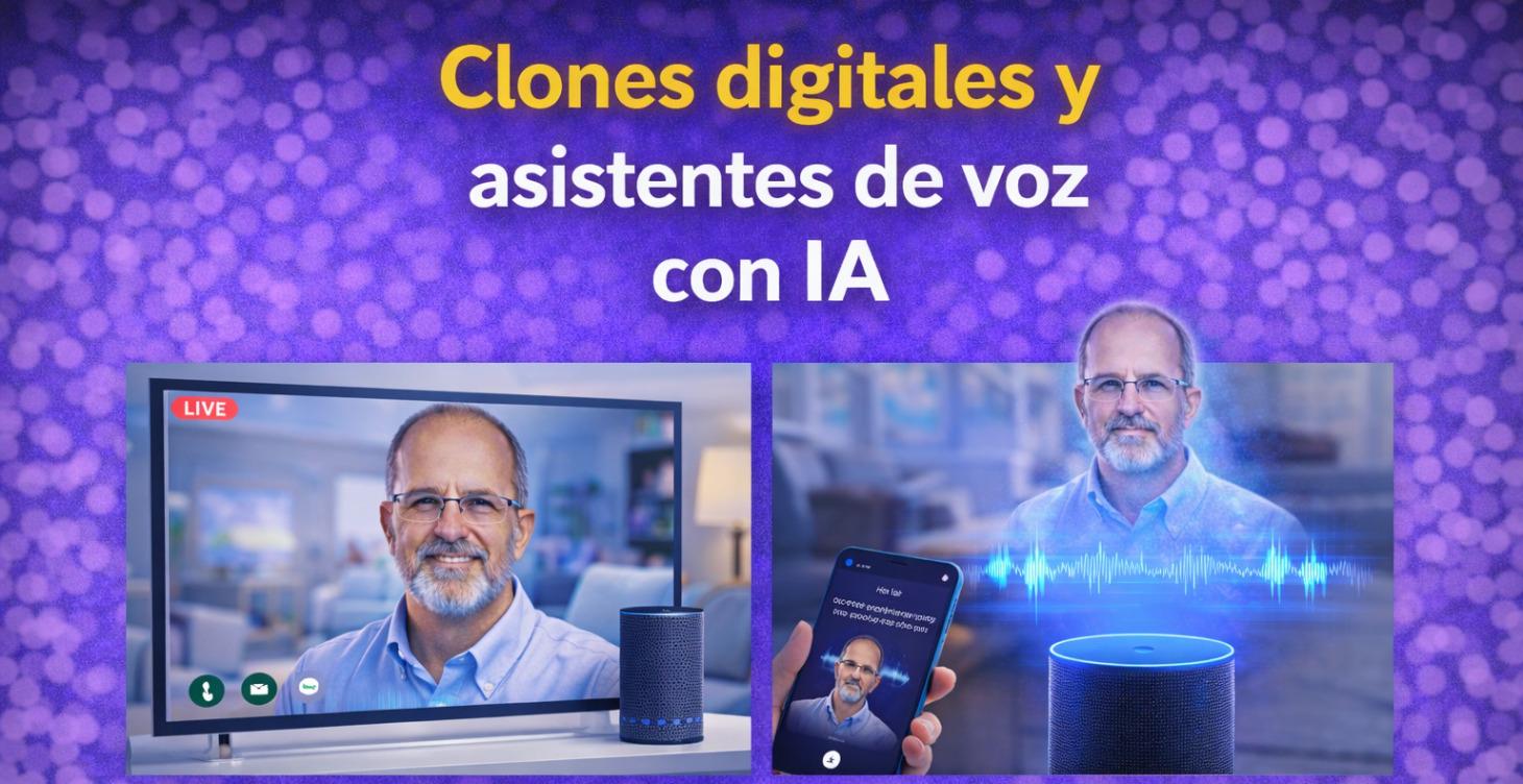🧬 Clones digitales y asistentes de voz