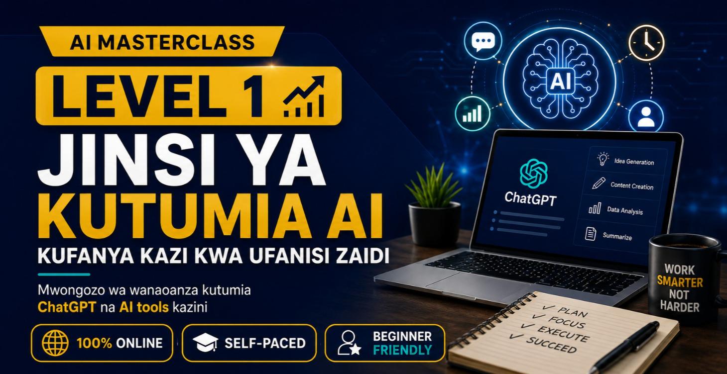 JINSI YA KUBORESHA UTENDAJI WAKO KWA KUTUMIA AI