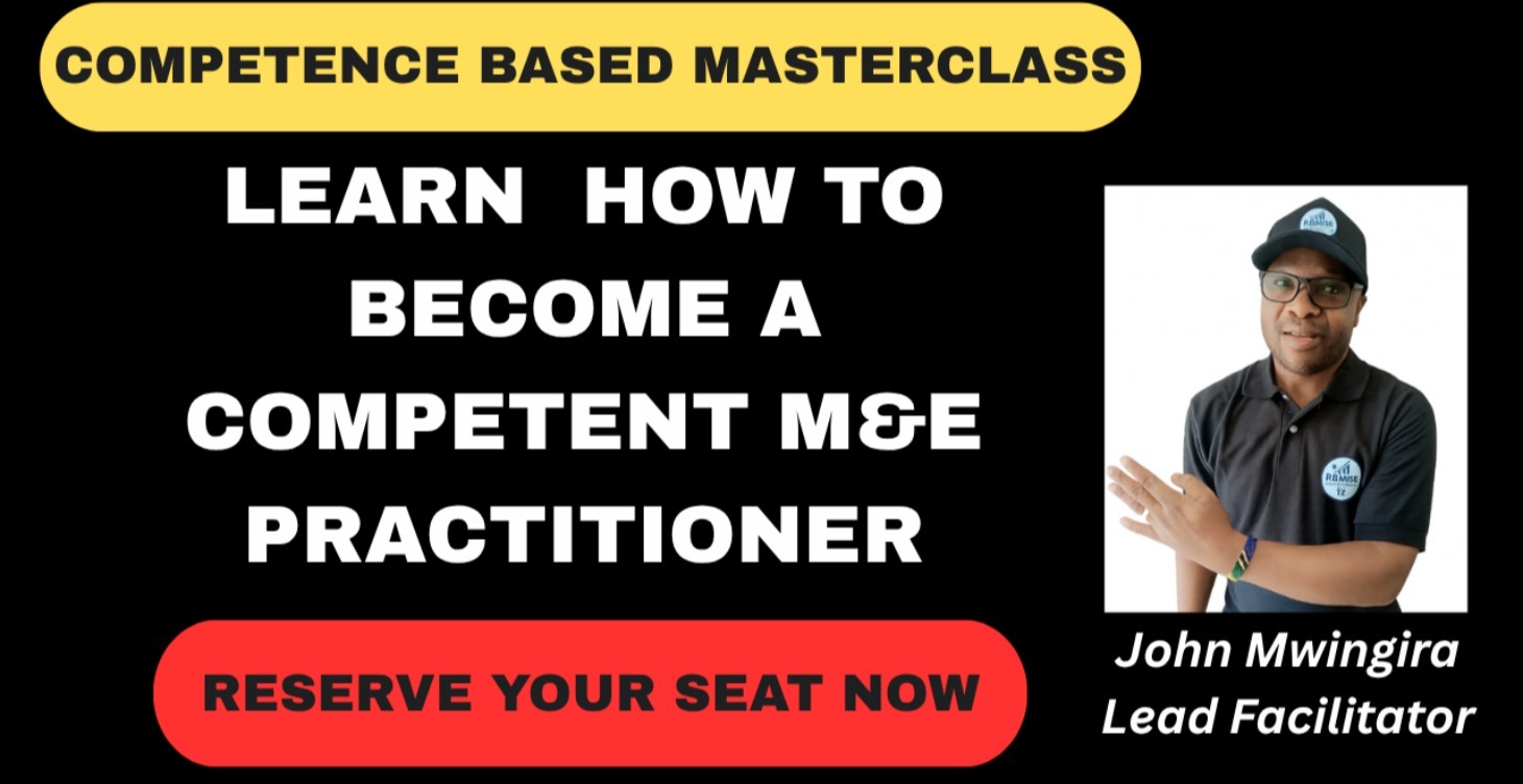 HOW TO BECOME A COMPETENT M&E PRACTITIONER