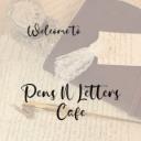 Logo Pens N <mark>Letters</mark> Cafe