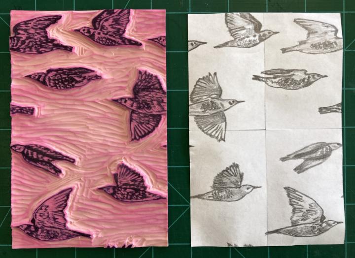 Recent prints from my online workshops