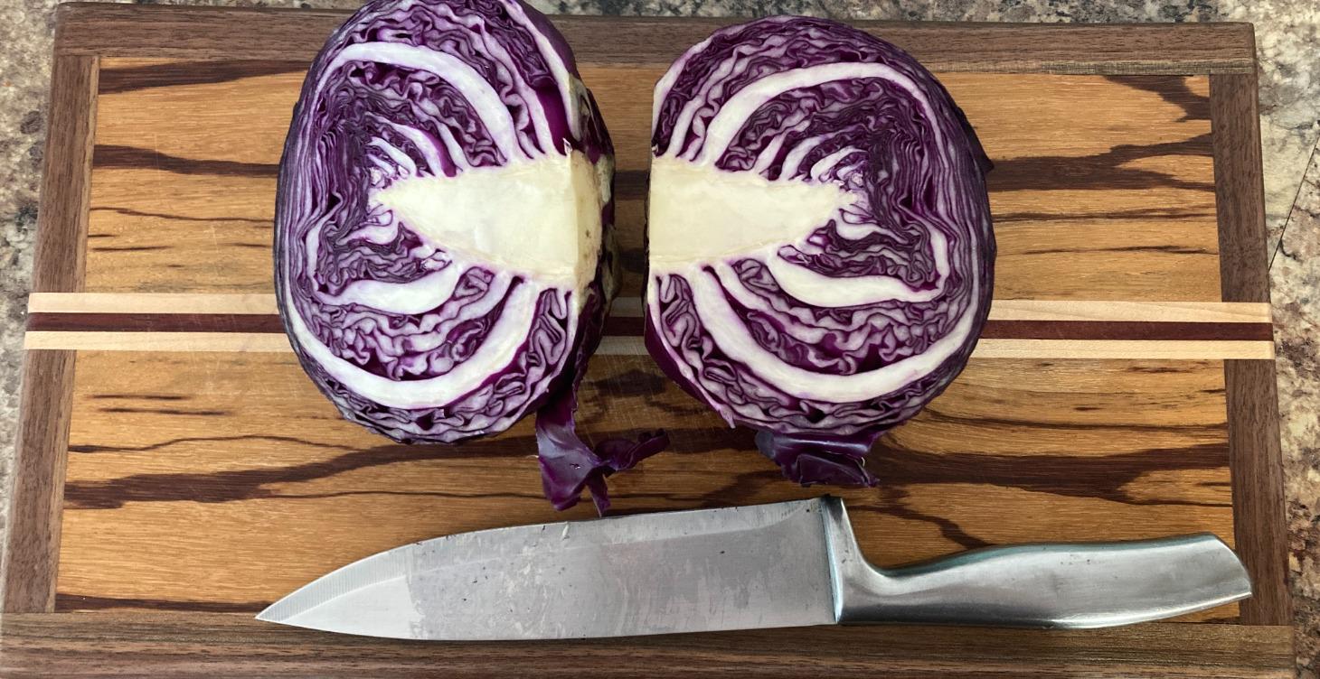 Natural Dyeing with Red Cabbage
