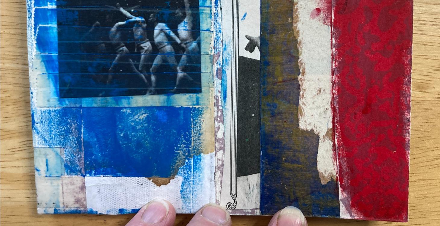 Mini Mixed-Media Collage Books