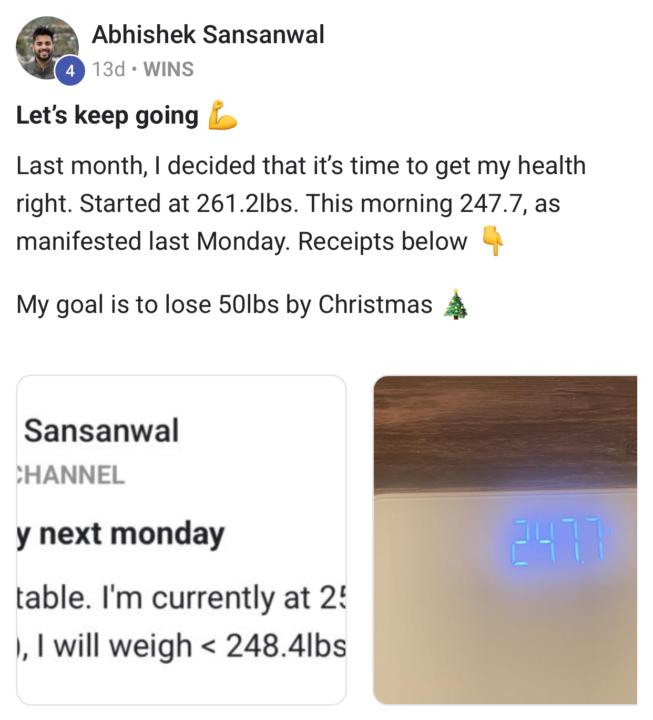 20lbs down!