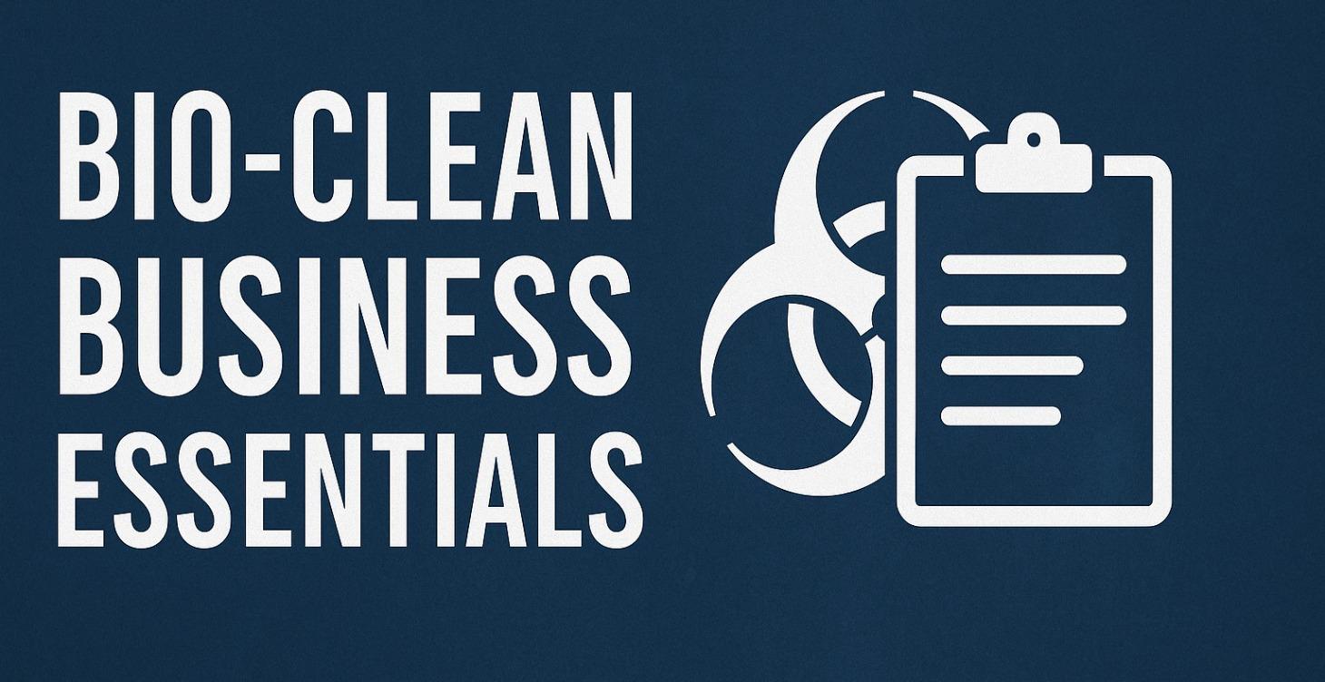 START HERE: Bio-Clean Quick Start Guide