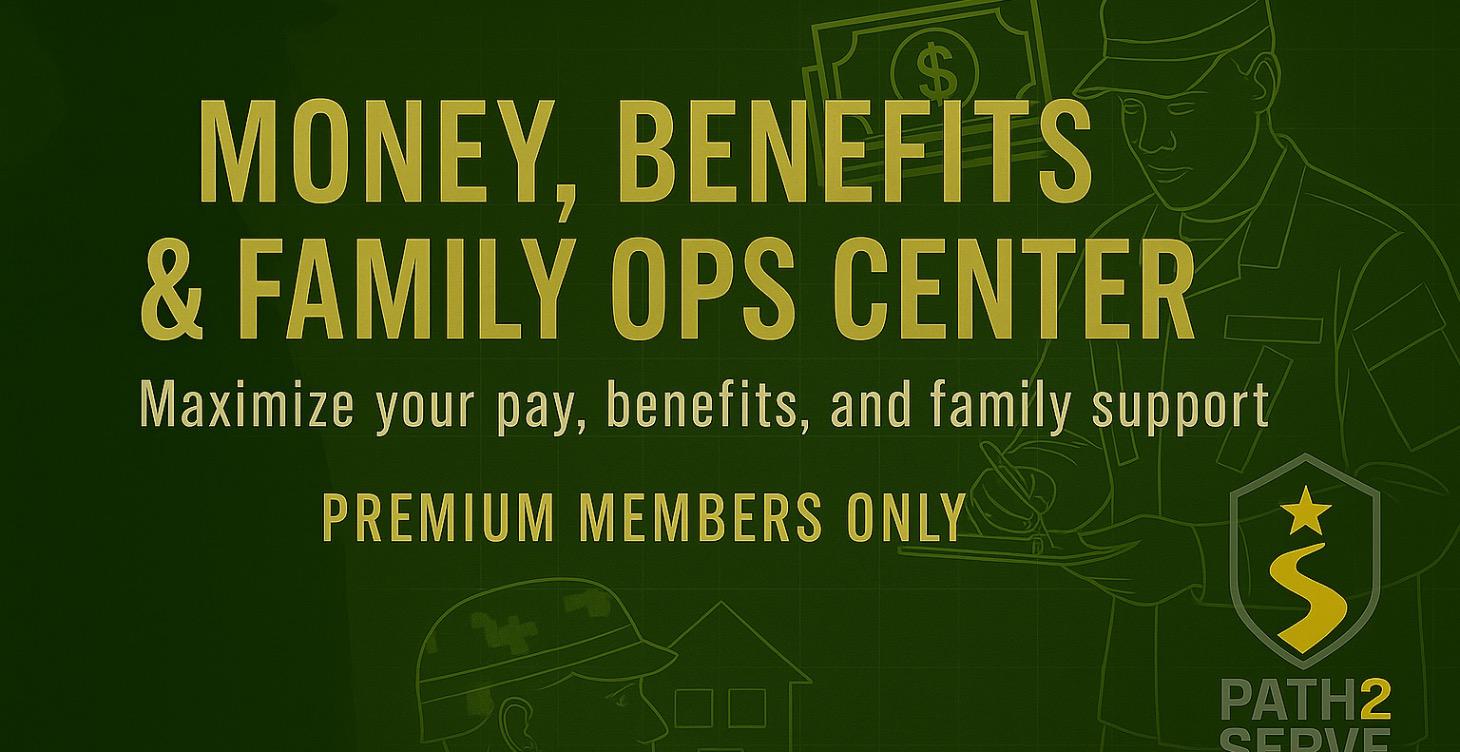 Money, Benefits, and Family OPS Center ( Premium)