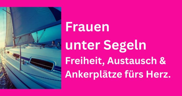 Frauen unter Segeln