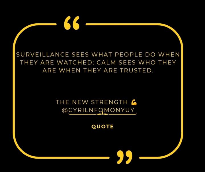 Calm Creates Visibility Without Surveillance 