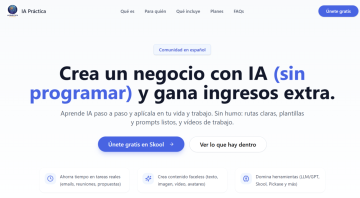 He creado mi Landing Page