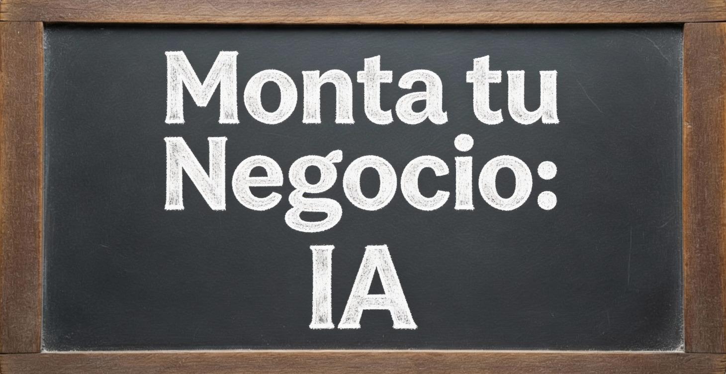 Monta tu Negocio: IA