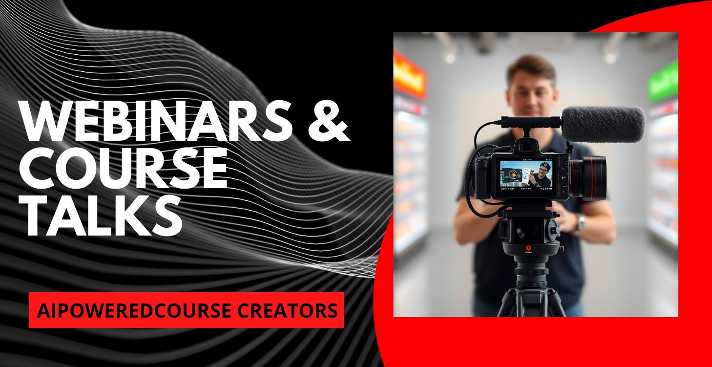 Webinars & Course Talks