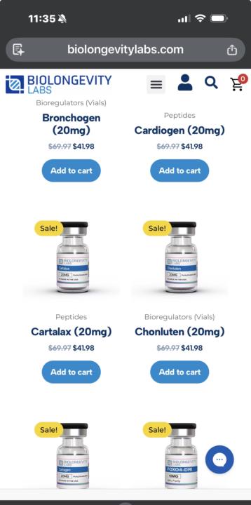 BioLongevitylabs.com 55% off