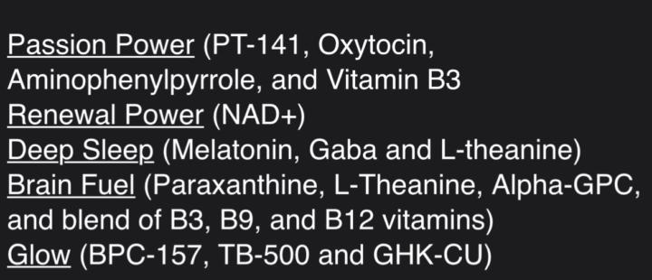 AlphaOmegaPeptide released Melts!