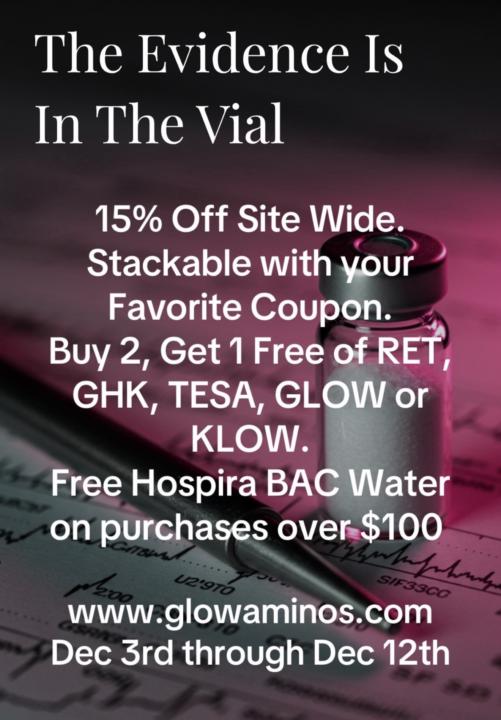 🎉 Glowaminos.com huge sale BOGO + 30% off