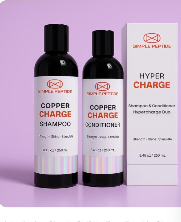 Copper Charge Shampoo and Conditioner 