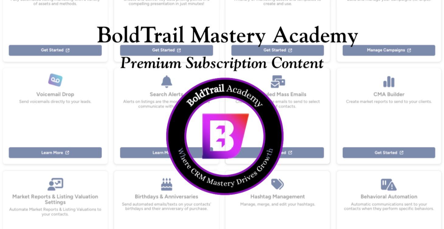 BoldTrail Mastery Academy