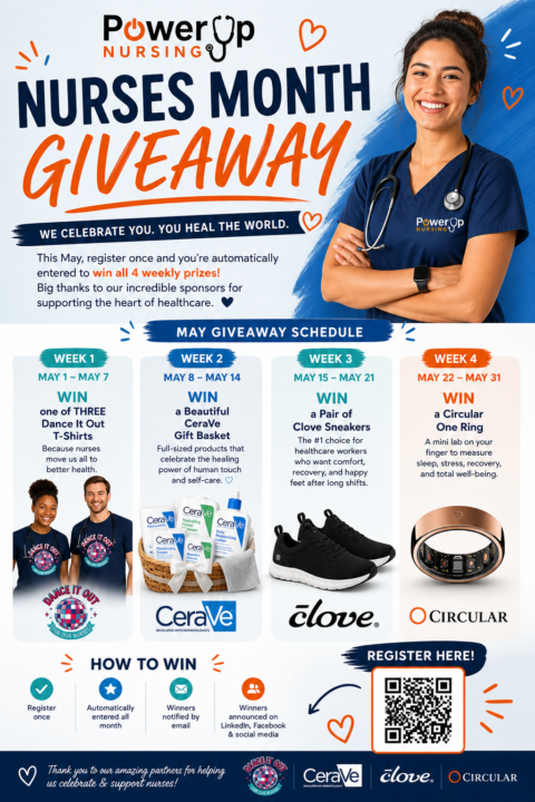 ✨ NURSES MONTH GIVEAWAY IS HERE! ✨