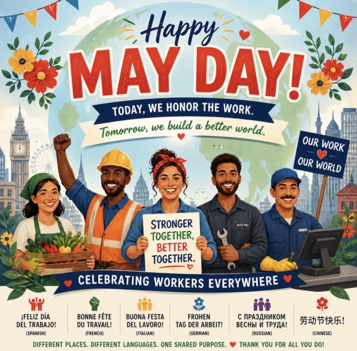 Happy May Day 