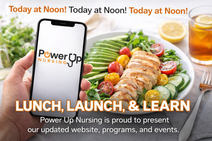 Lunch,  Launch, & Learn with Power Up TODAY
