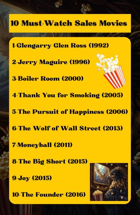 "10 Must-Watch Sales Movies That Will Inspire and Educate"