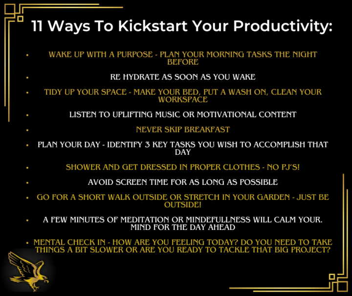 Productivity Checklist!