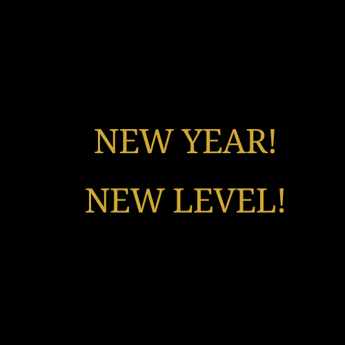 NEW YEAR! NEW LEVEL!