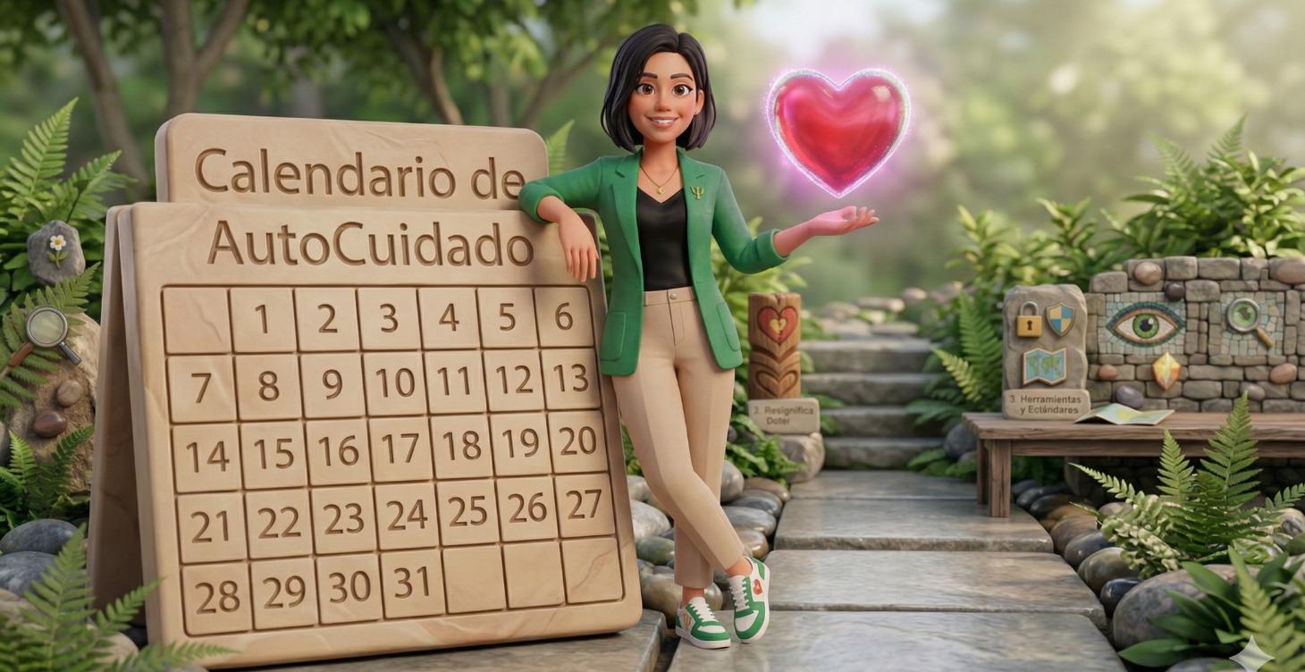 Calendario de Autocuidado Mensual