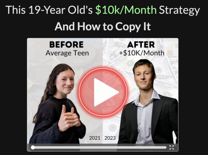 this is the laziest way to make $10,000/month online but it works