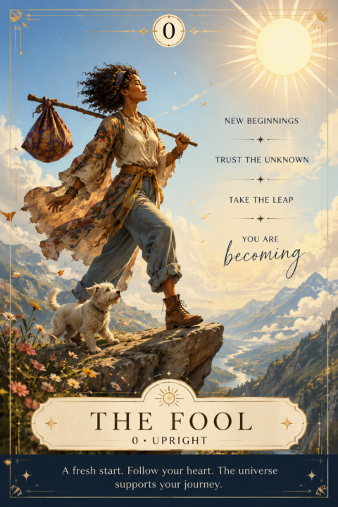 🌿 Daily Energy — The Fool — Upright May 25th