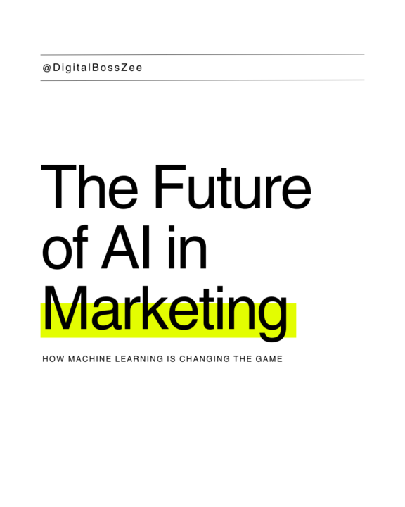 The Future  of AI in Marketing