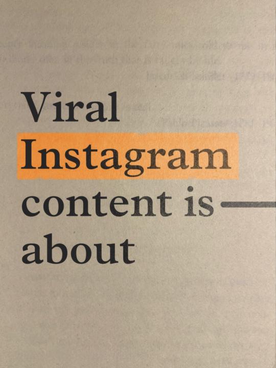 5 elements of viral Instagram content: