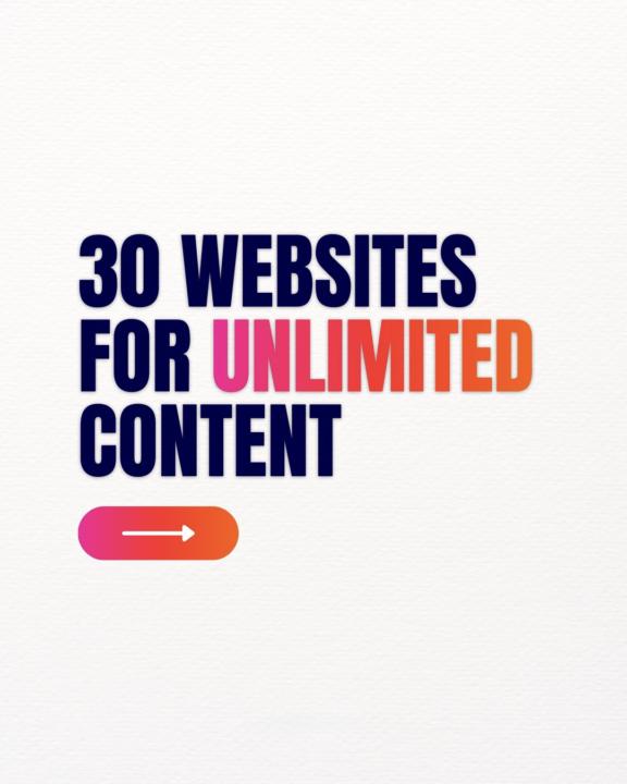 Free websites for every Digital Marketer 