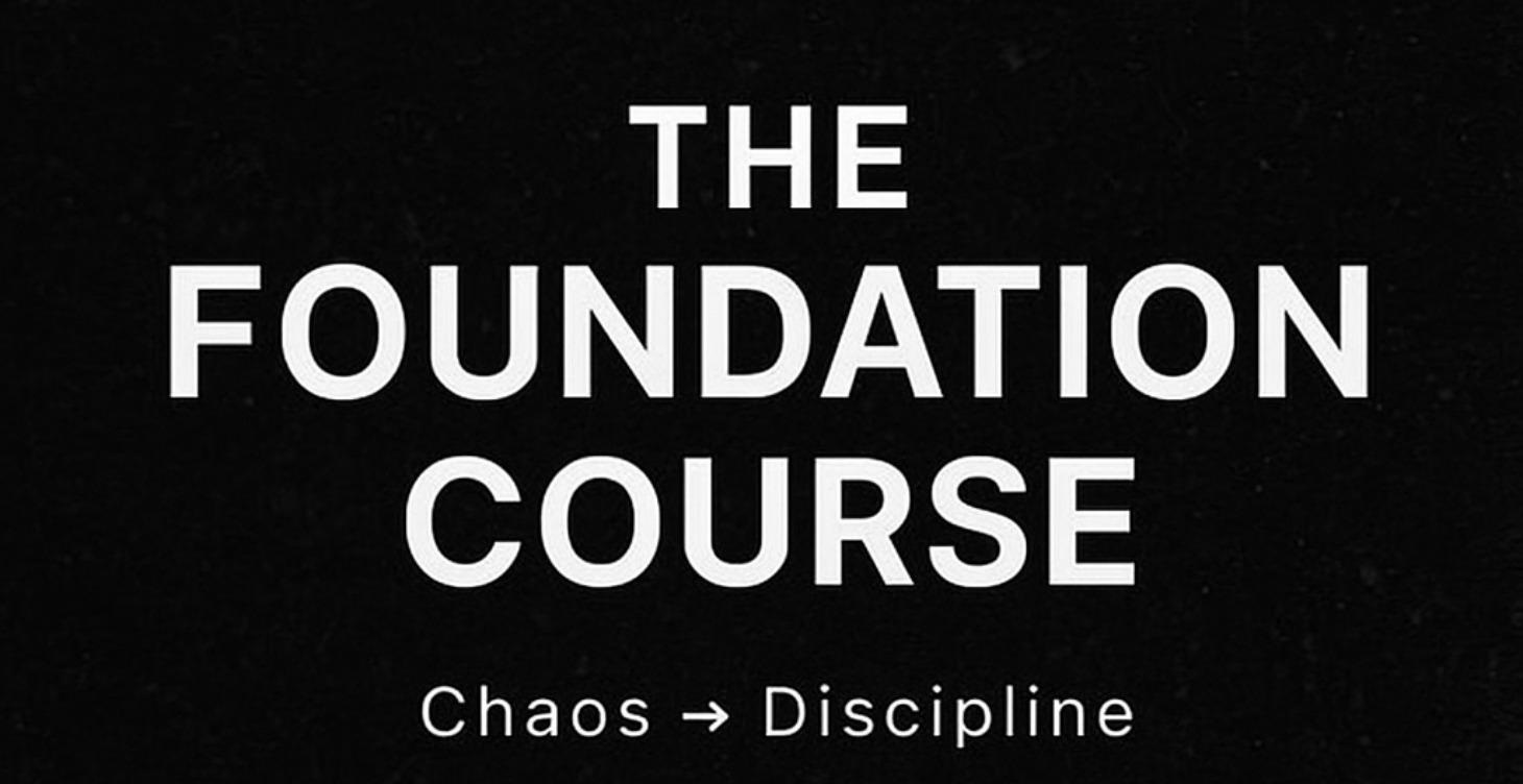 Start Here: The Foundation