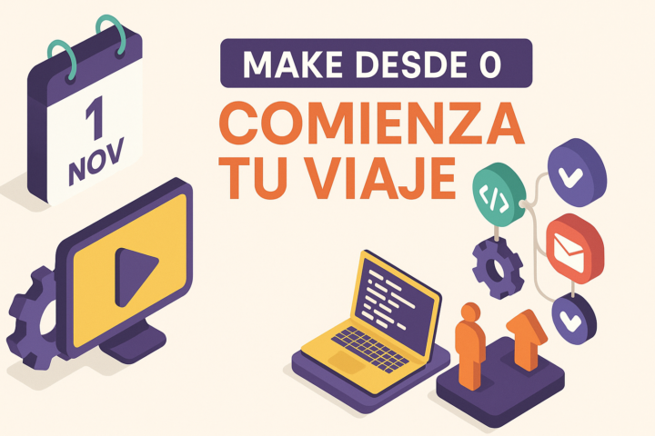 🚀 ¡Ha llegado el momento de comenzar tu viaje con Make!
