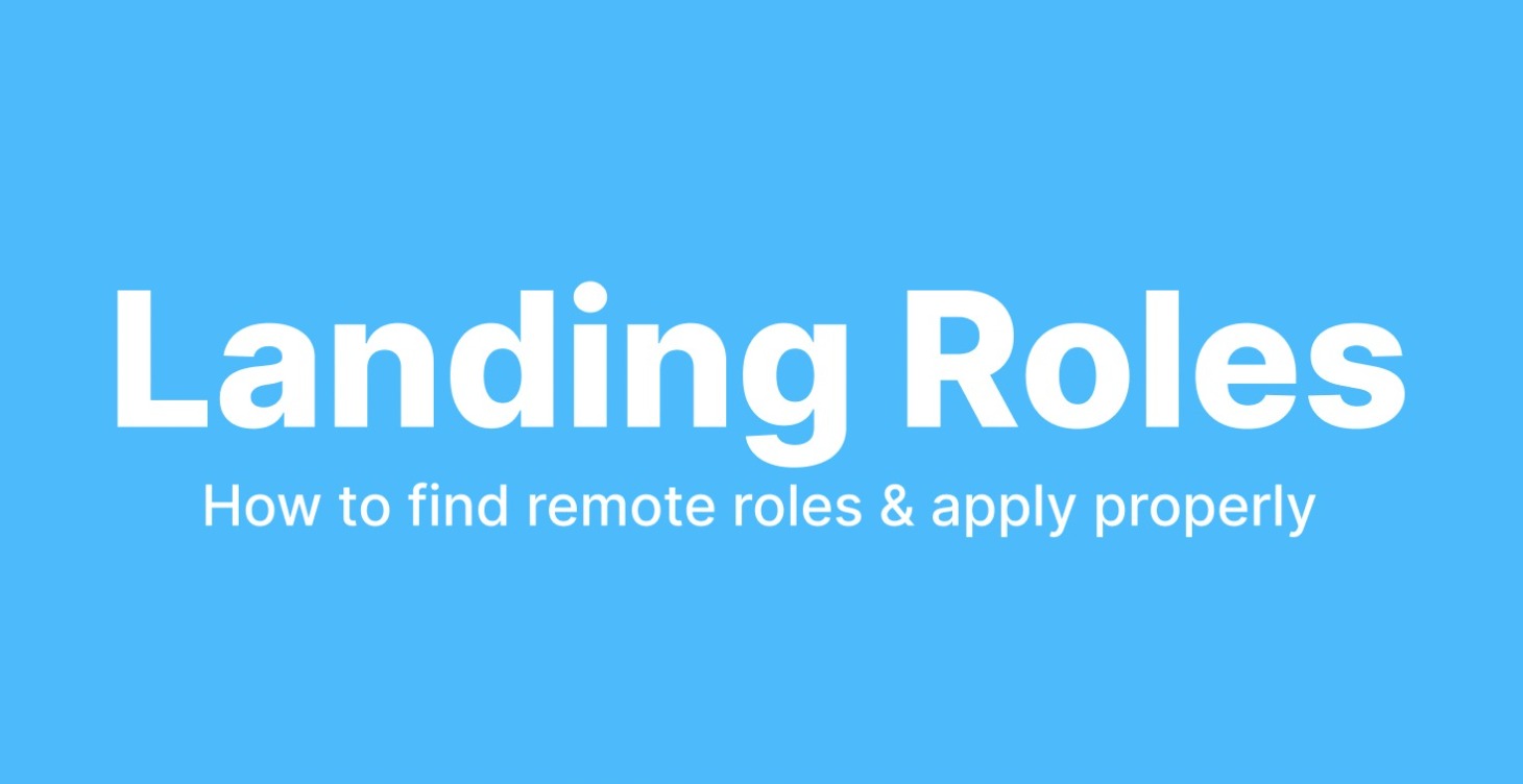 3) Finding $5K-$20K/mo Roles