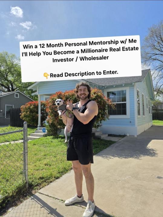 Win a 12 Months Mentorship with Me (I WILL MAKE YOU RICH)