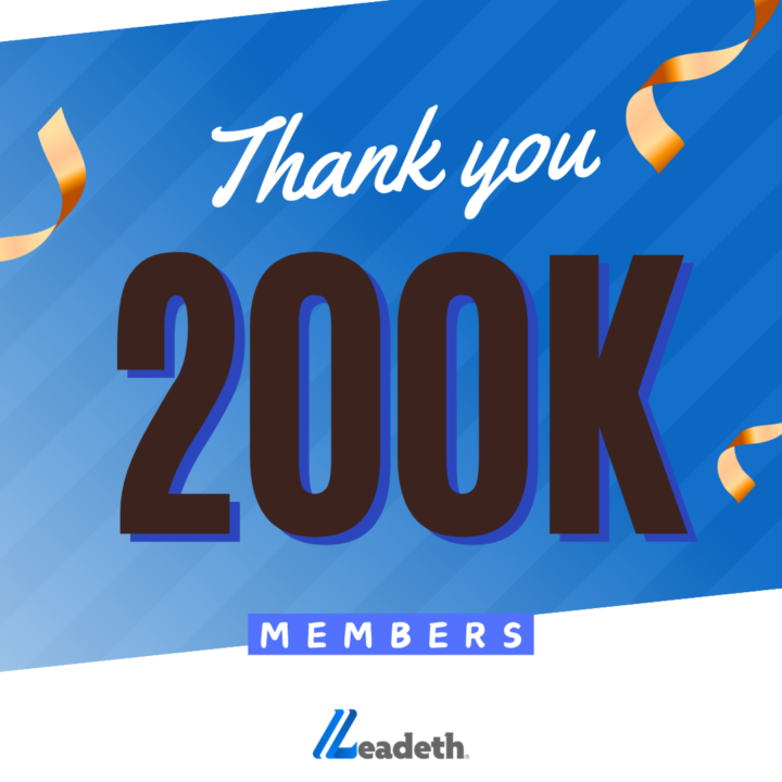 Welcome to our newest members at Leadeth Skool and Celebrating 200 Members