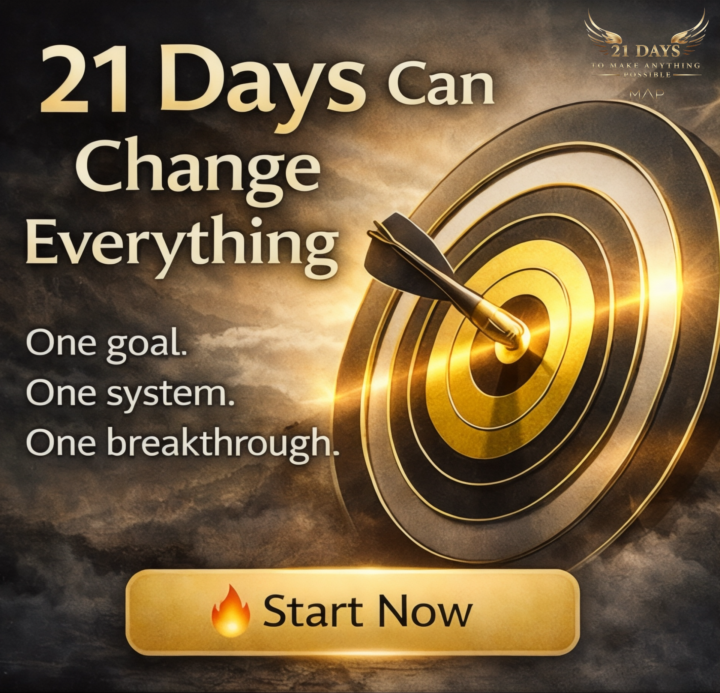 21 Day Challenge that can change your Life