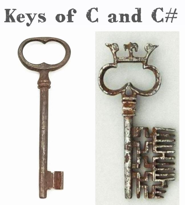 Pick a key: C or C#?
