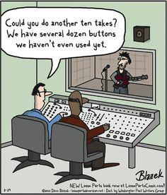 Learning to operate recording equipment is like learning a whole new instrument