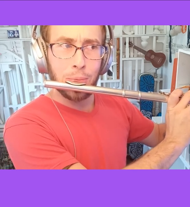 March Freeze-Framed Funniest Flute Face Intros Contest!
