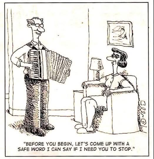 At least it's not accordian...or bagpipes