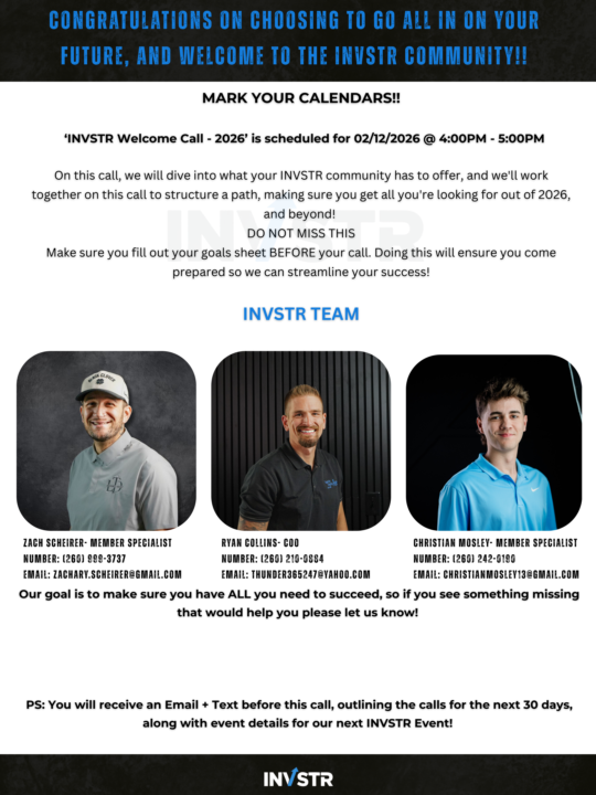 Welcome to INVSTR Community