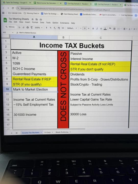 HEAT From the Taylor Tax Strategy Call 🔥